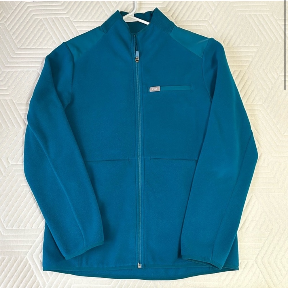Figs On-Shift Scrub Jacket Teal